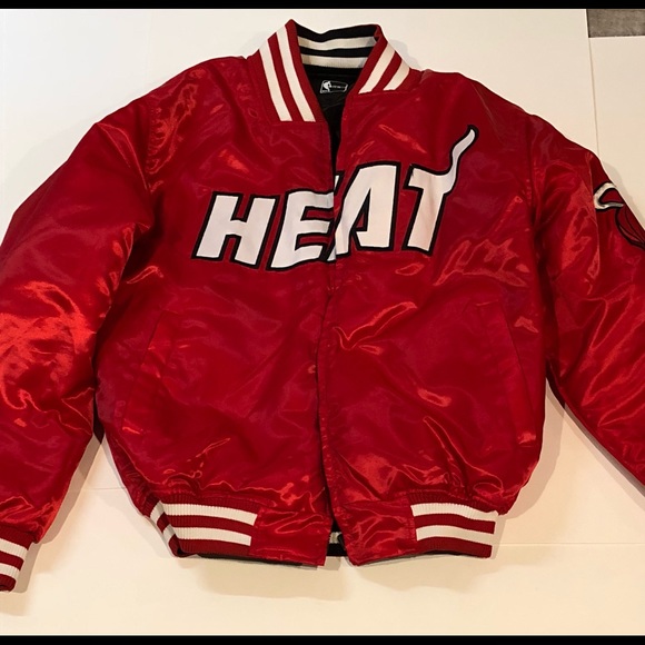 miami heat satin jacket